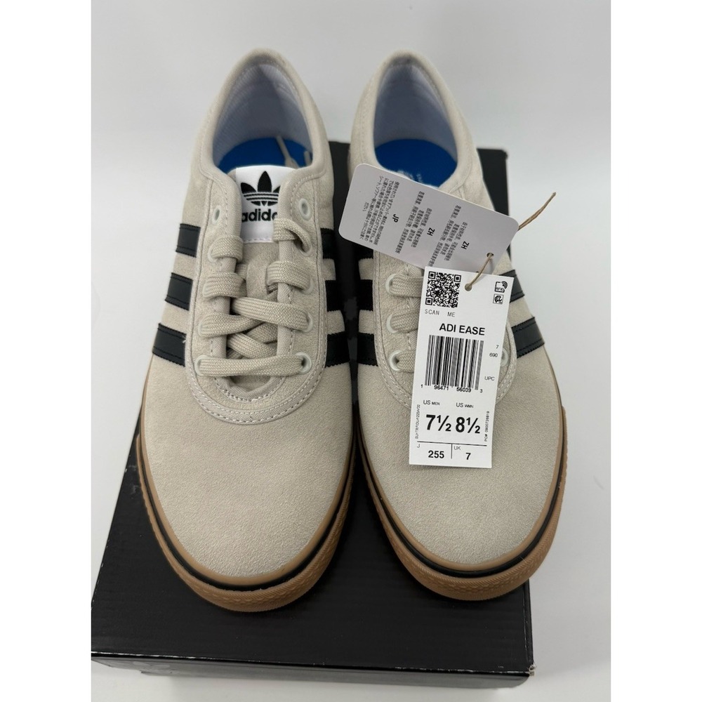 adidas Adi Ease Lace Up Mens White Sneakers Casual Shoes IE3146 7.5M/8.5W - Picture 2 of 6